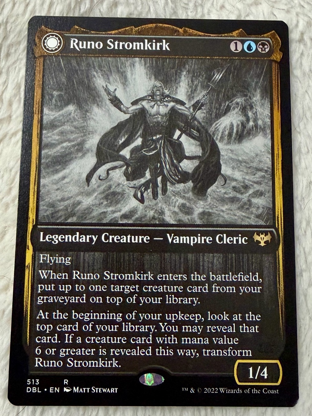 MTG Runo Stromkirk/Krothuss, Lord of the Deep Double Feature 513 Regular Rare